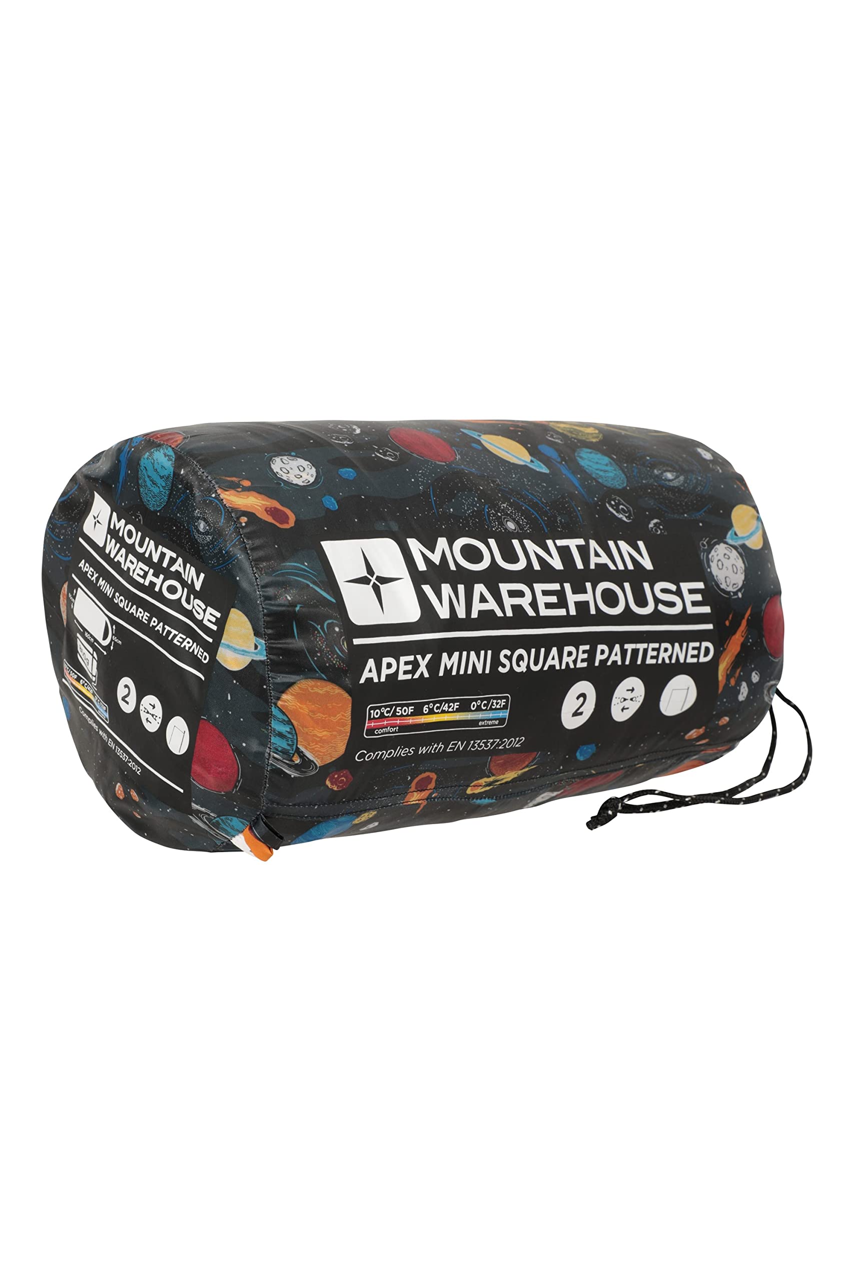 Mountain Warehouse Apex Mini Square Patterned Sleeping Bag