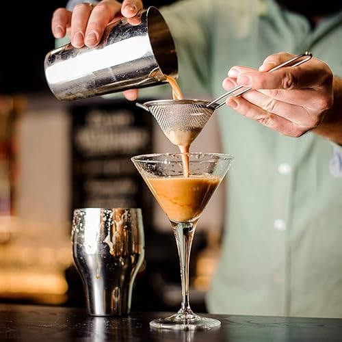 Miniatura 6 de Colador de malla fina con asa, colador de té de 3.3 pulgadas para hojas de té sueltas y café, infusor de té de acero inoxidable con asa, bueno para