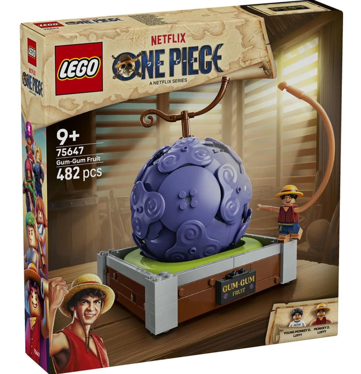 Amazon.co.jp: LEGO(レゴ) レゴ ワンピース ゴムゴムの実 75647