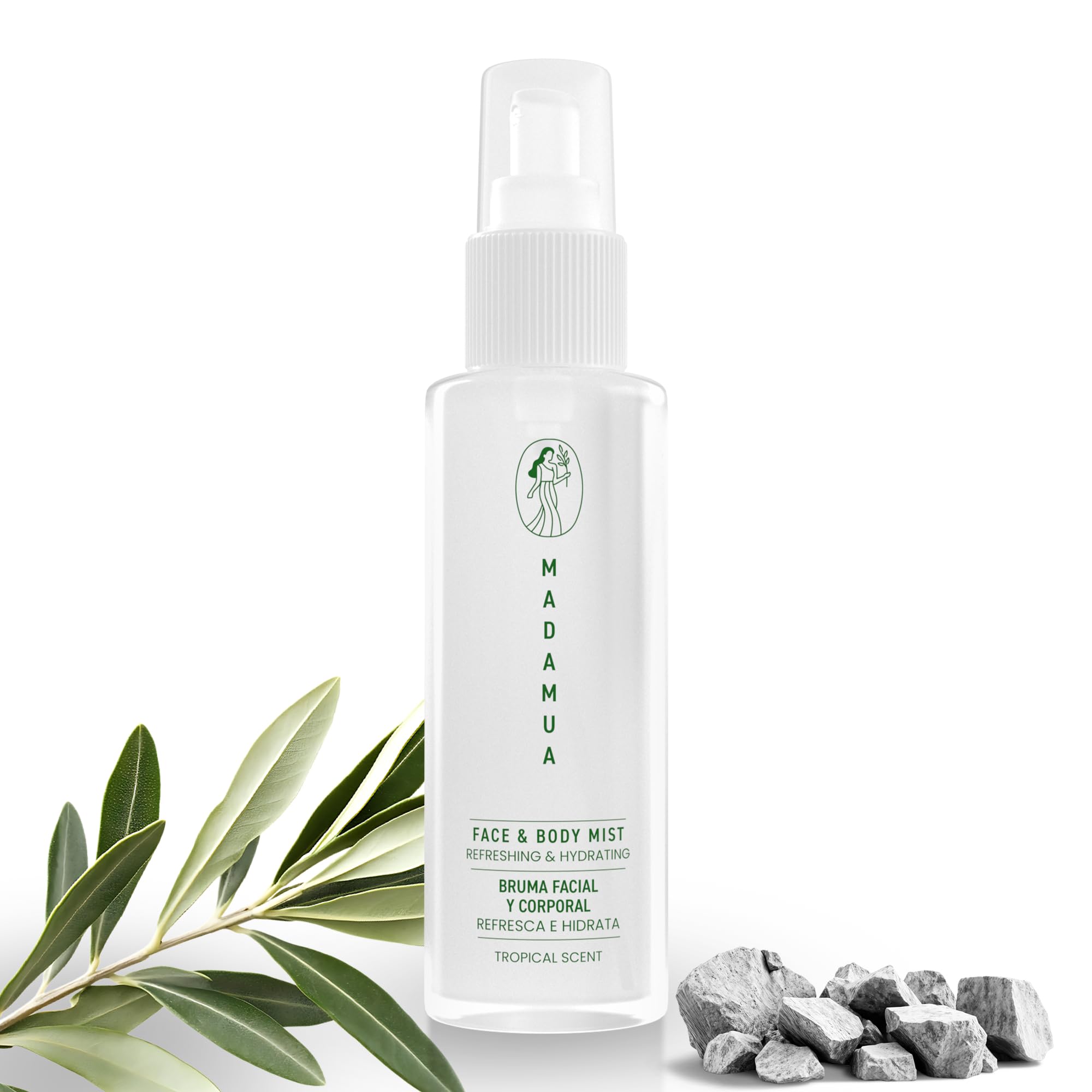 MADAMUA Face & Body Mist for Women - Women's Spray Lotion for Body & Hydrating Face Mist - Face Care & Facial Spray on Lotion for Very Dry Skin