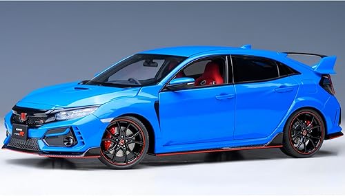Autoart 73224 - Coche Civic Type R (FK8) RHD (conducciĂłn a la derecha) Racing Blue Pearl 118 Model Car Autoart 73224 - Coche Civic Type R (FK8) RHD (conducciĂłn a la derecha) Racing Blue Pearl 118 Model Car