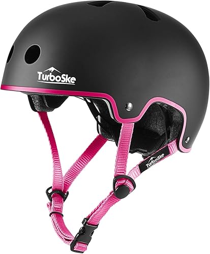 Miniatura 6 de TurboSke - Casco para patineta casco para BMX casco multideportivo casco de ciclismo para niños jóvenes hombres y mujeres