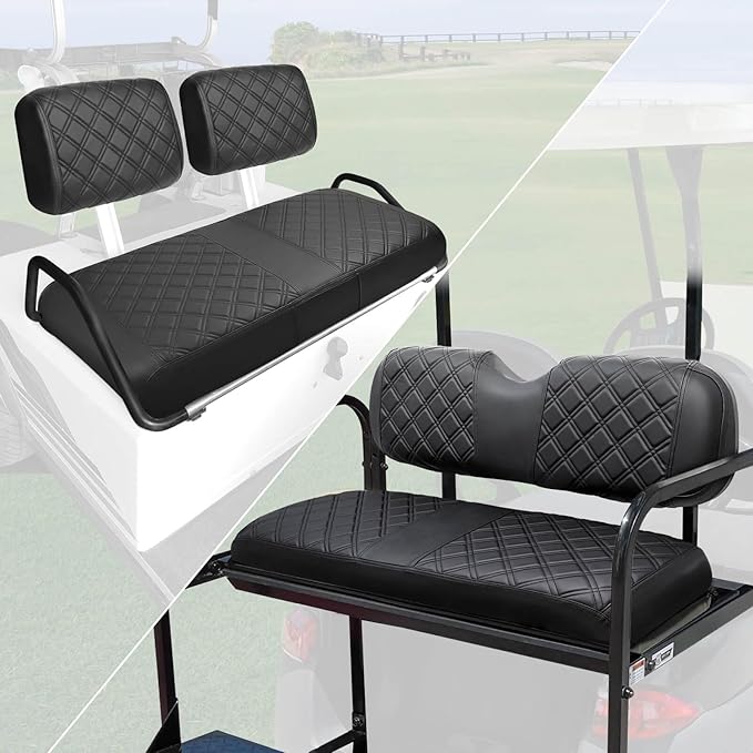 MOSNAI Club Car DS Pre2000 Front Seat Covers and Golf Cart