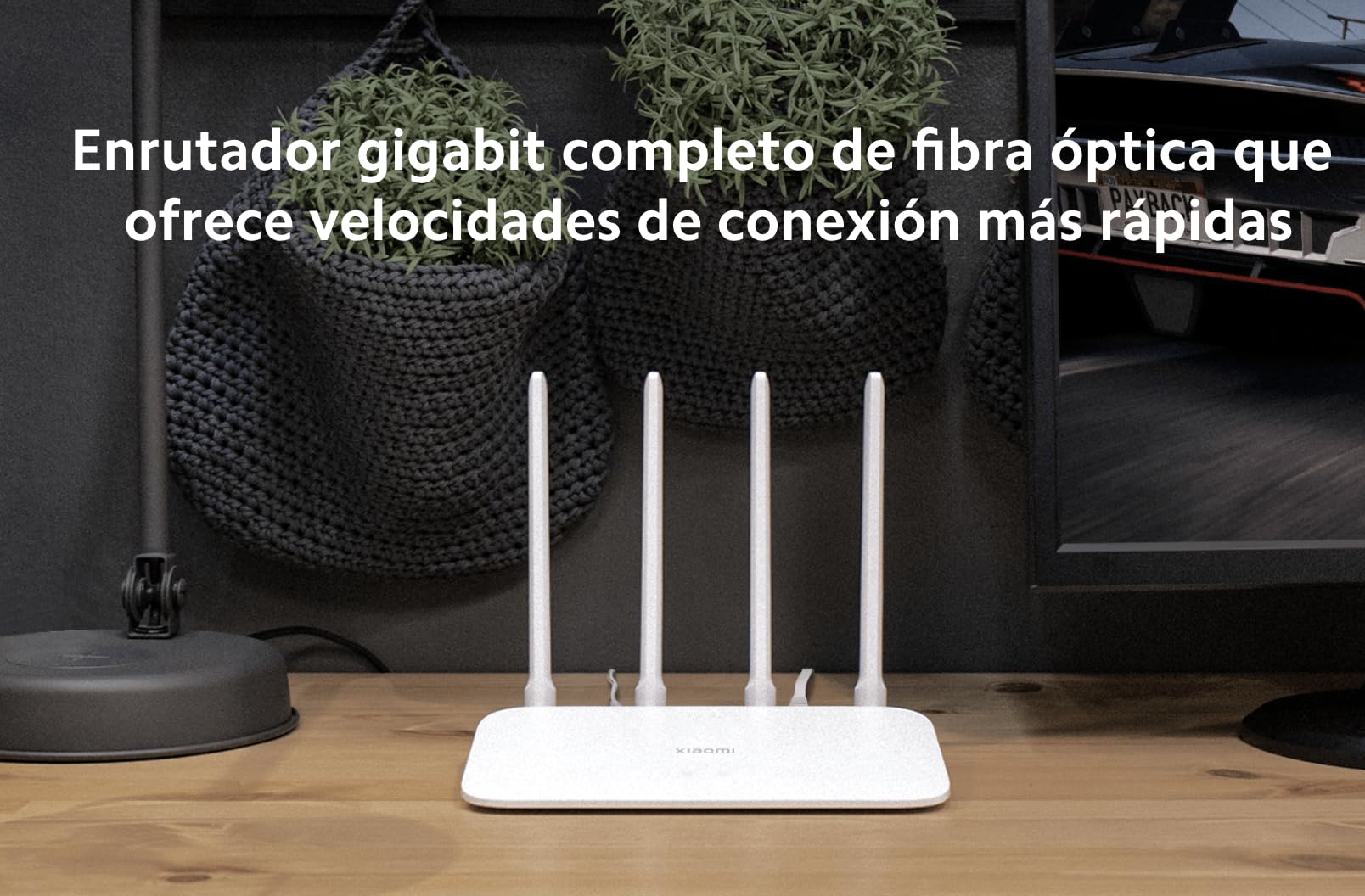 Xiaomi Router Ac1200 | Router Fibra Ottica 1200 Mbps | Router con 128 MB di Memoria | Router Wireless Doppia Banda | Router WiFi con 4 Antenne Omnidirezionali | Colore Bianco