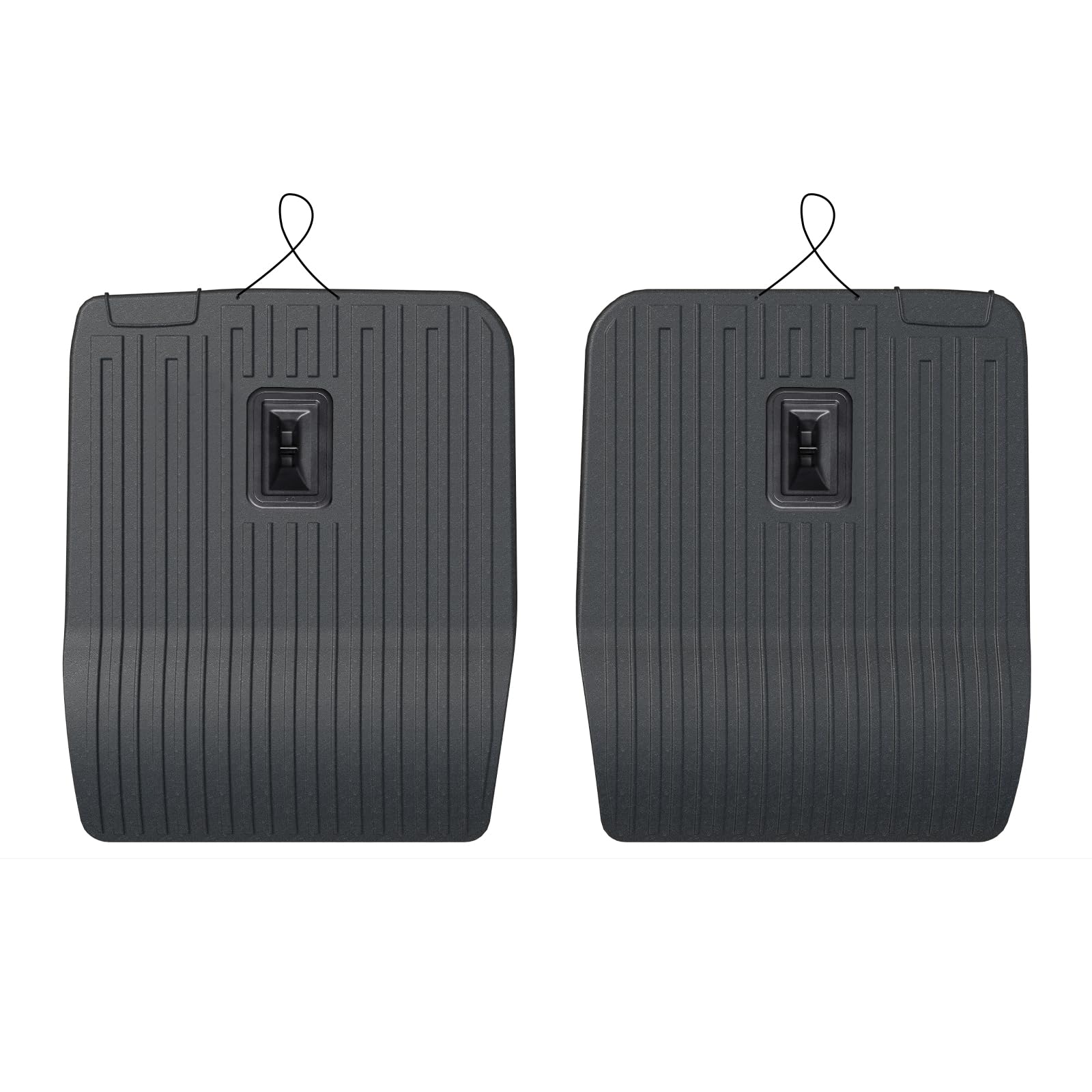2rd Row Backrest Mat for 2024 2025 Gmc Acadia Fuel (Not for EV), All Weather TPE Mats Accessories, 2rd Row Seat Covers