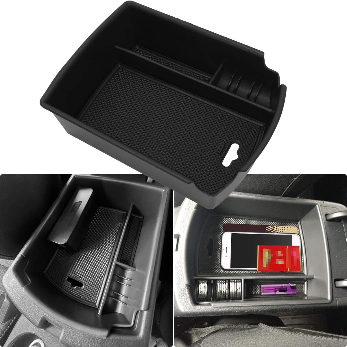 Amazon Auovo センターコンソールオーガナイザートレイ Kia Soul 2023 2022 2021 2020用 アクセサリー