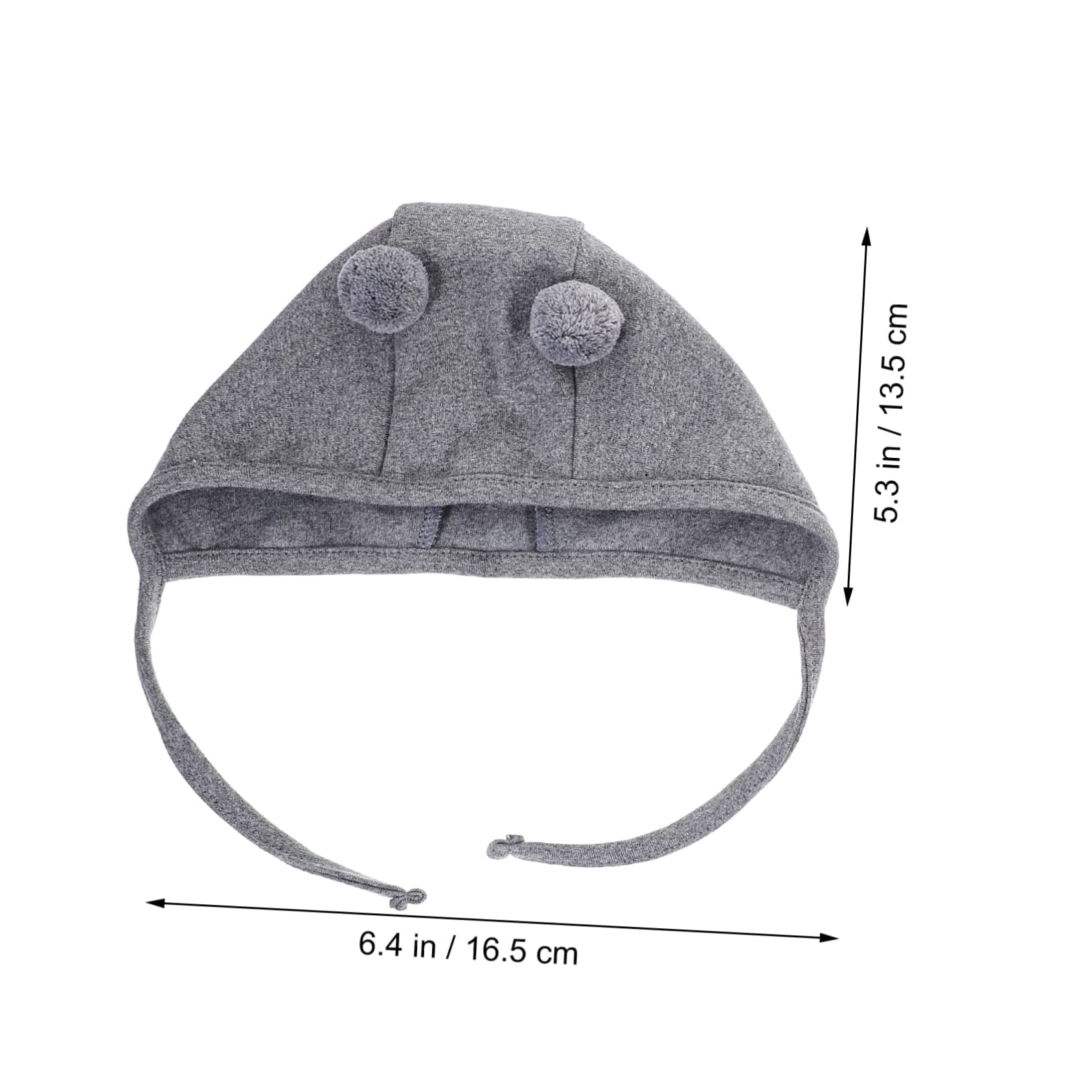 Abaodam 6 Pz Cappello da Bambino Cappello Termico riscaldante Cappellino neonata Infante Primavera e Autunno Copricapo Tappo del Pneumatico di Cotone Neonato