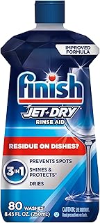 Jet Dry Dishwasher Rinse Aid, 8.45 Ounce (Pack of 4)