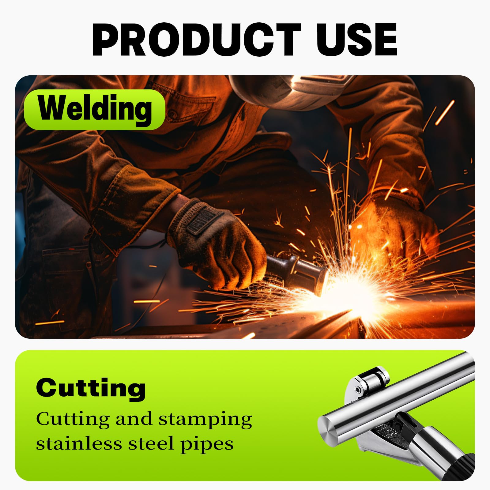 Varillas de Acero Inoxidable 5 mm x 300 mm, Barra Metálica Redonda para Manualidades DIY