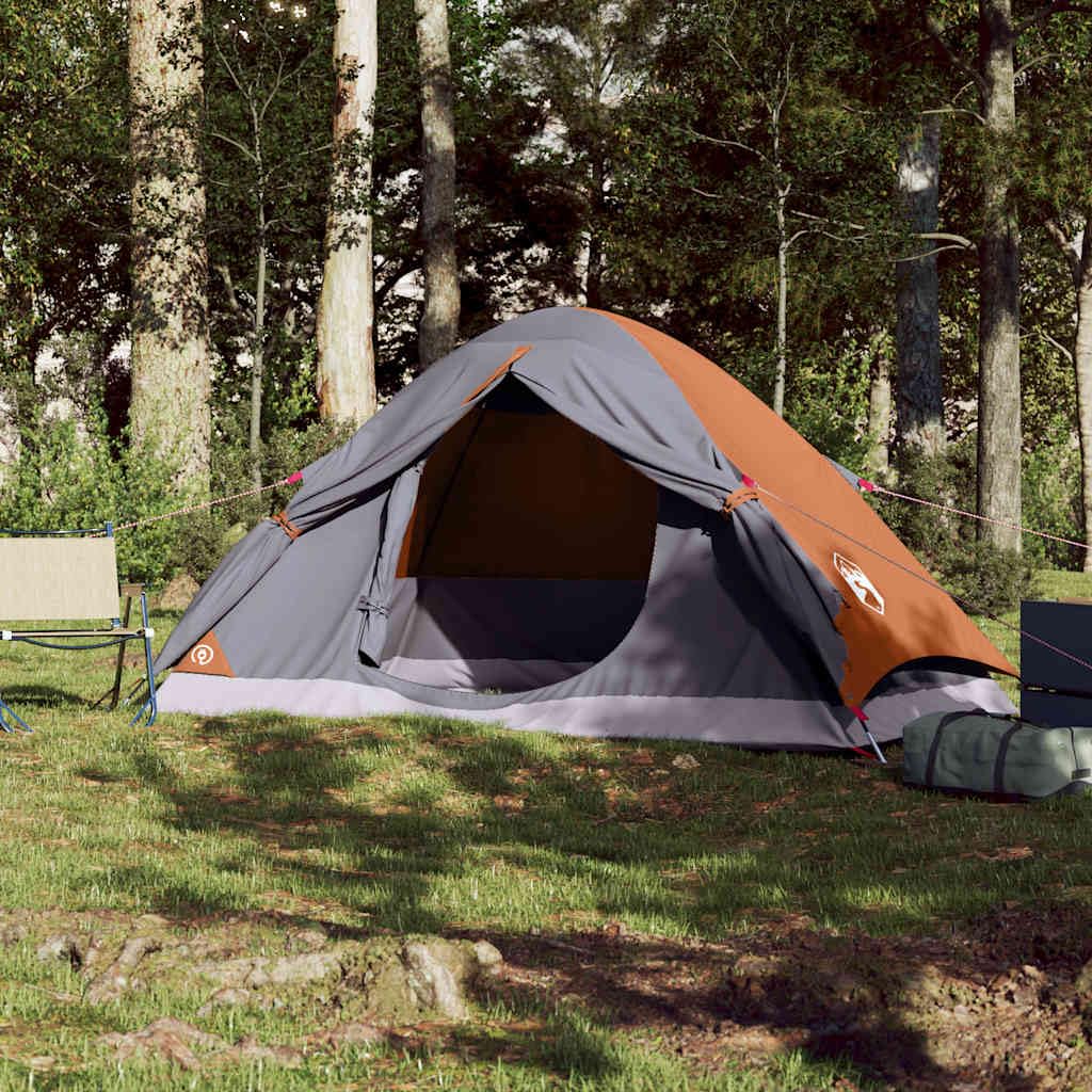 Namiot kempingowy kopułowy dla osób, niebieski, wodoszczelny namiot outdoorowy z przyłączem E i zdejmowanym namiotem, oddychający z moskitierą, idealny na wędrówki, trekking i festiwal