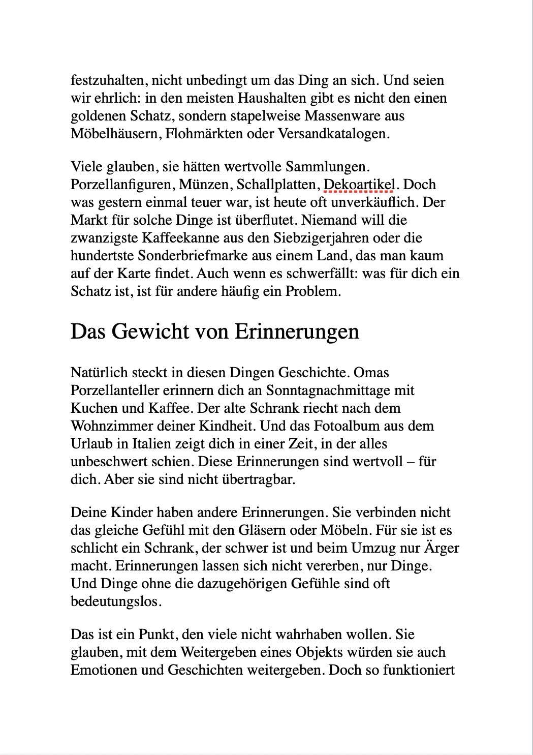 KEINER WILL DEINEN SCHEI*: Wie du ausmistest, bevor du stirbst.