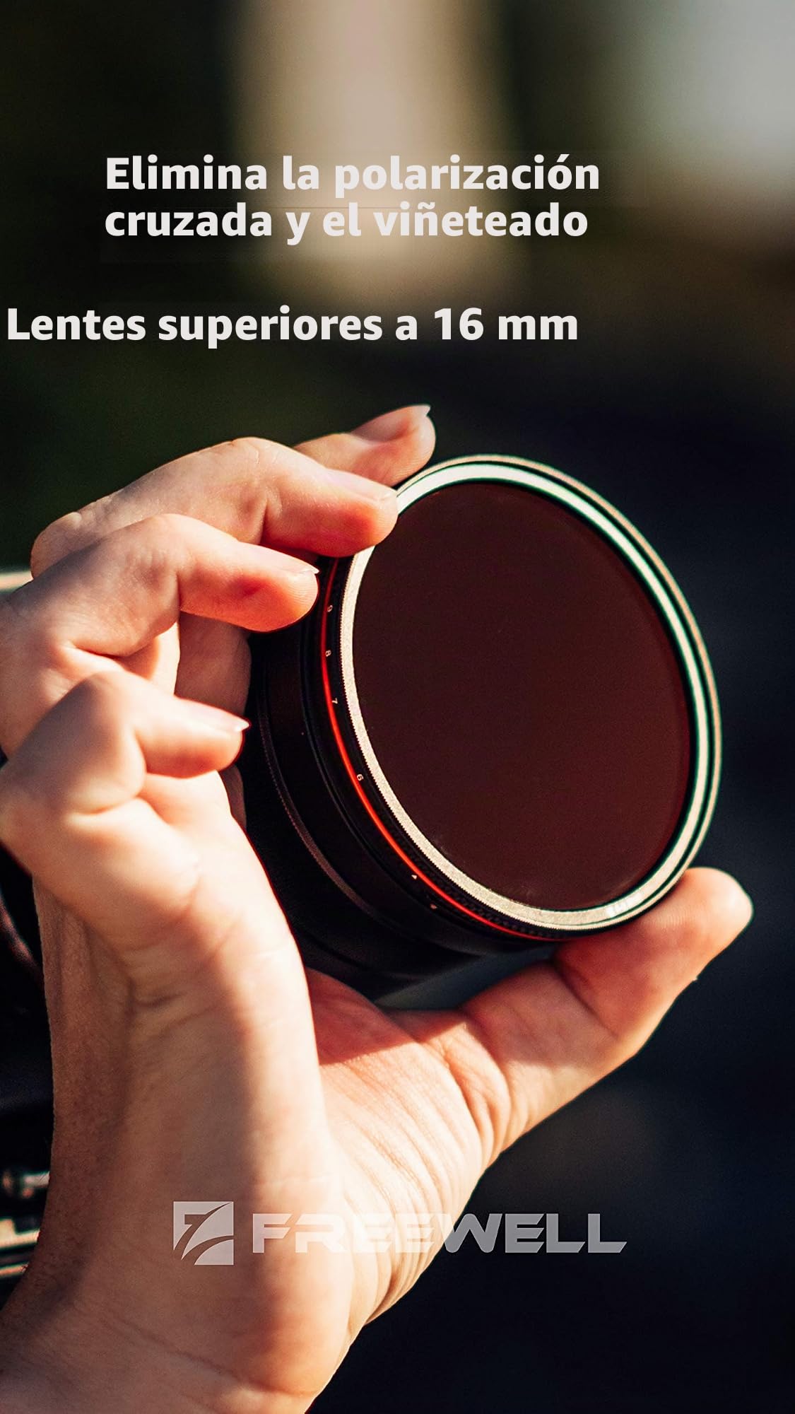Freewell 67mm Roscado Parada Dura Variable ND Filtro Todo el Día 2 a 5 Stop & 6 a 9 Stop - 2pack