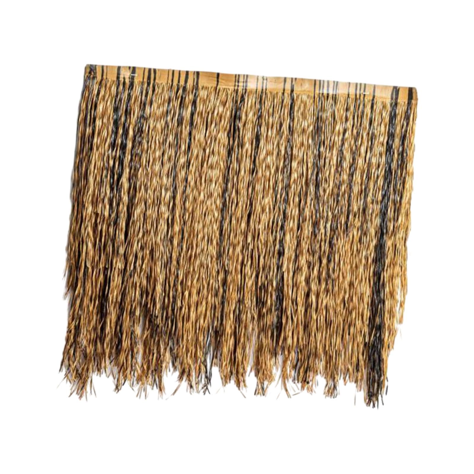 ARTISOUL® Straw Roof Thatch Decorative Synthetic Thatch Grass Roof for Hut Fence Beach Style B | Yard, Garden & Outdoor Living | Gardening Supplies | Landscaping & Garden Materials | Synthetic Grass-image-36