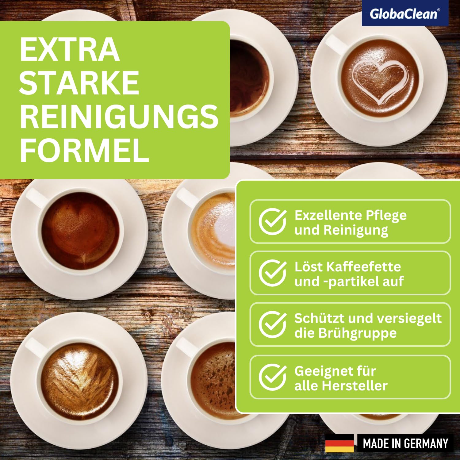 WoldoClean Pastiglie Pulizia per Macchine da Caffè - 150x 2g Tabs Sgrassanti Universali compatibili con Jura, Siemens, DeLonghi & Nespresso
