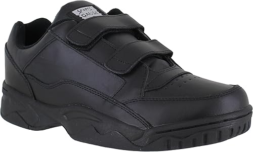 men trainers leather upper