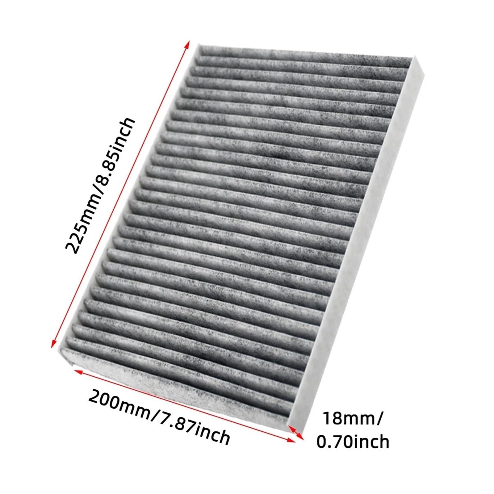 Filtro de aire de cabina Compatible con KIA Forte 2010-2013 filtros automáticos de cabina CF10709 08790-2E200 08790-2E200A 087902E200 97129-2E200 filtro de aire(10PCS)