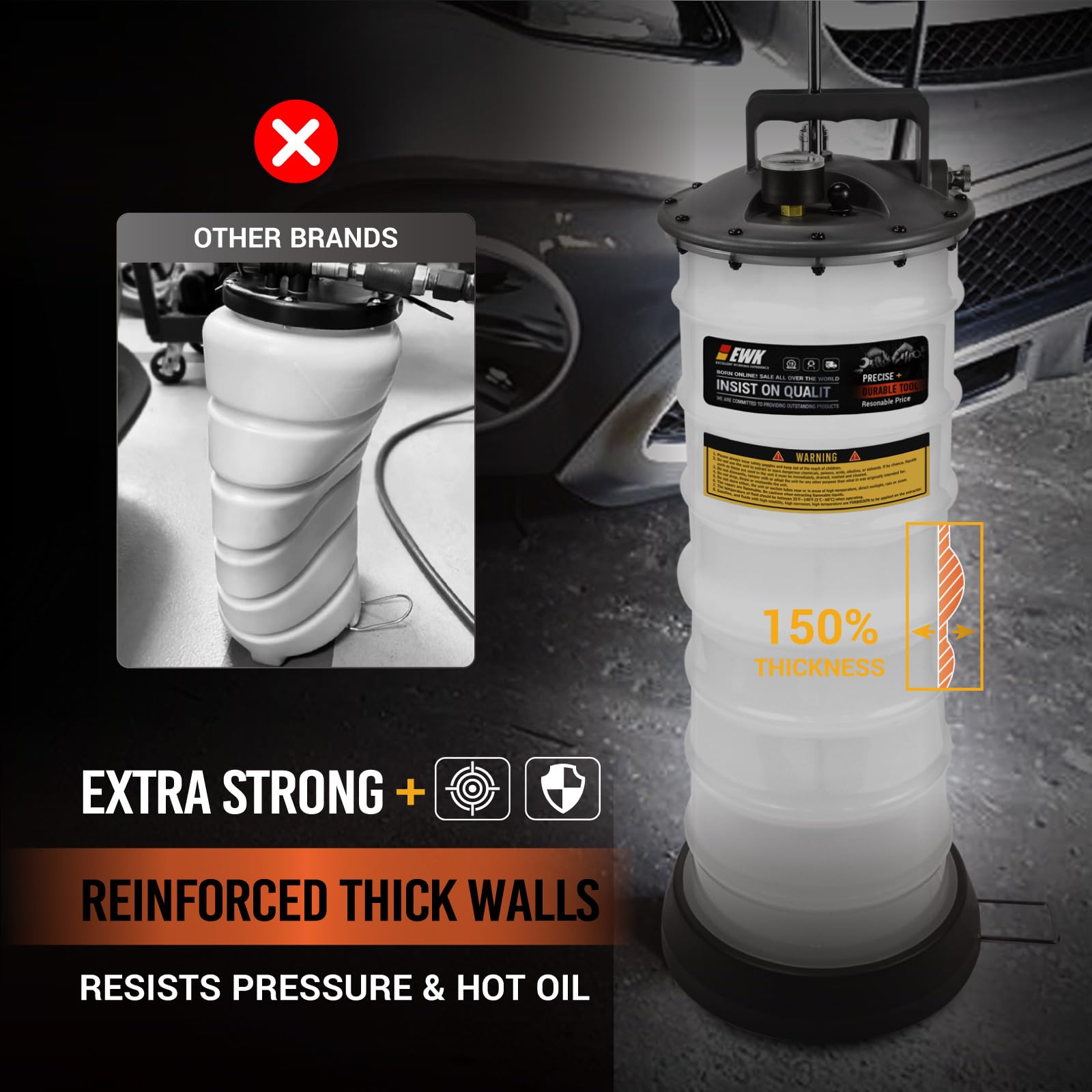 Pompe À Vide Manuel Pour Automobile | Extracteur D'Huile Pour Petit