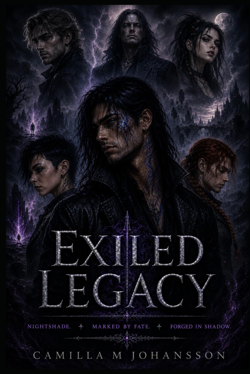 Exiled Legacy: Nightshade. Marked by Fate. Forged in Shadow.