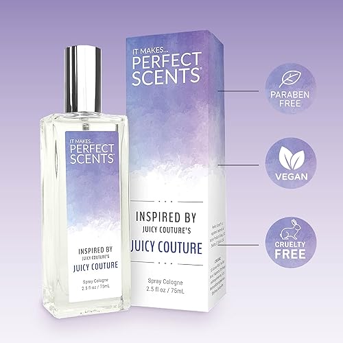 Miniatura 4 de Perfect Scents Fragancias, inspiradas en Juicy Couture's Juicy Couture, Eau de Toilette para mujer, vegano, sin parabenos, sin ftalatos, nunca
