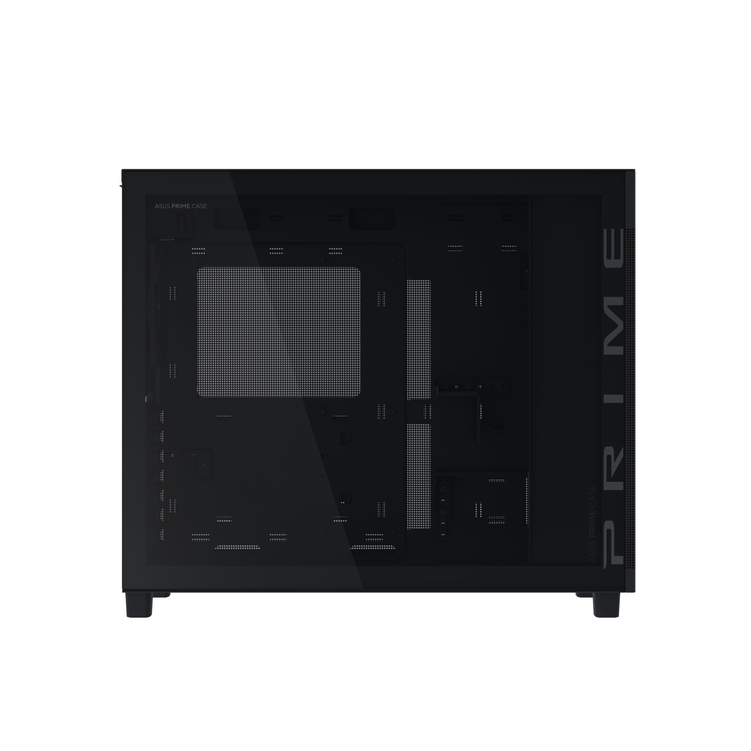 ASUS Prime AP303 - Obudowa PC ATX z panelem ze szkła hartowanego - czarna
