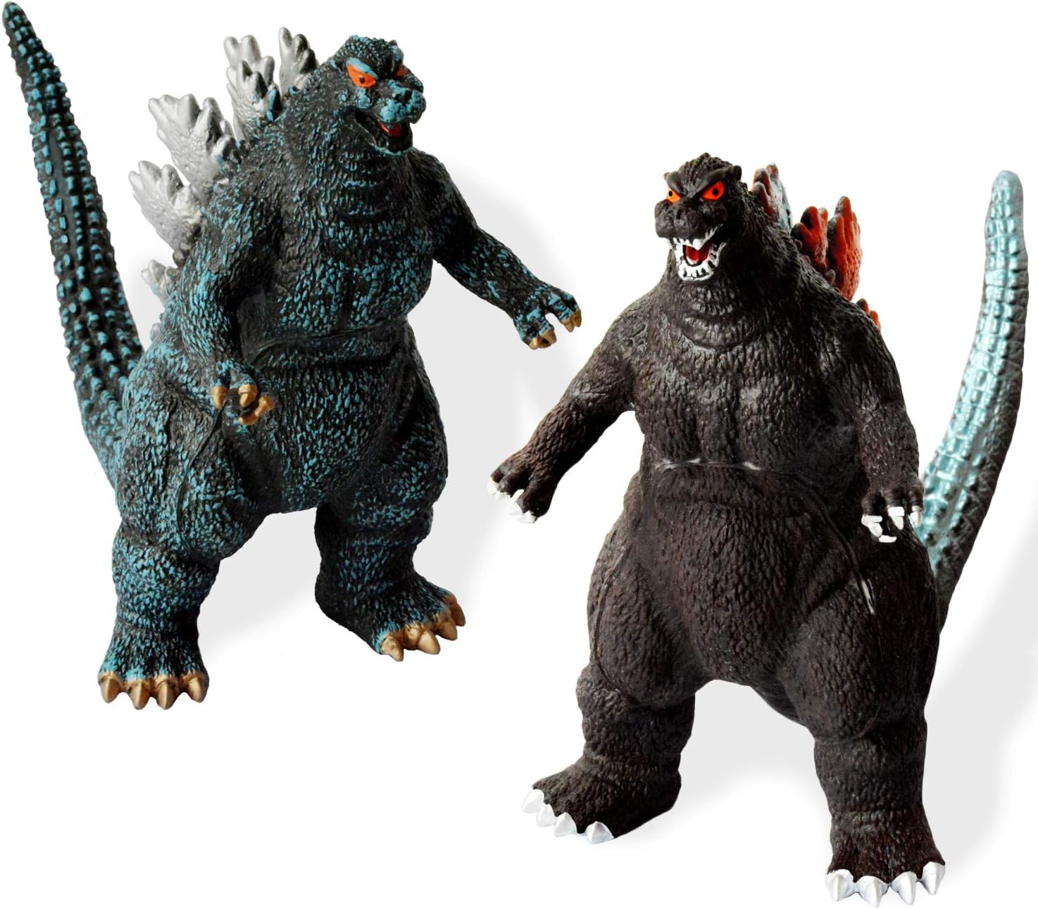 [2 Pack] Action Figure Toys,[10-7-3 Inch] Action Figures with [Cutlery Grade PC Material][Realistic Model] Suit for Home and Office