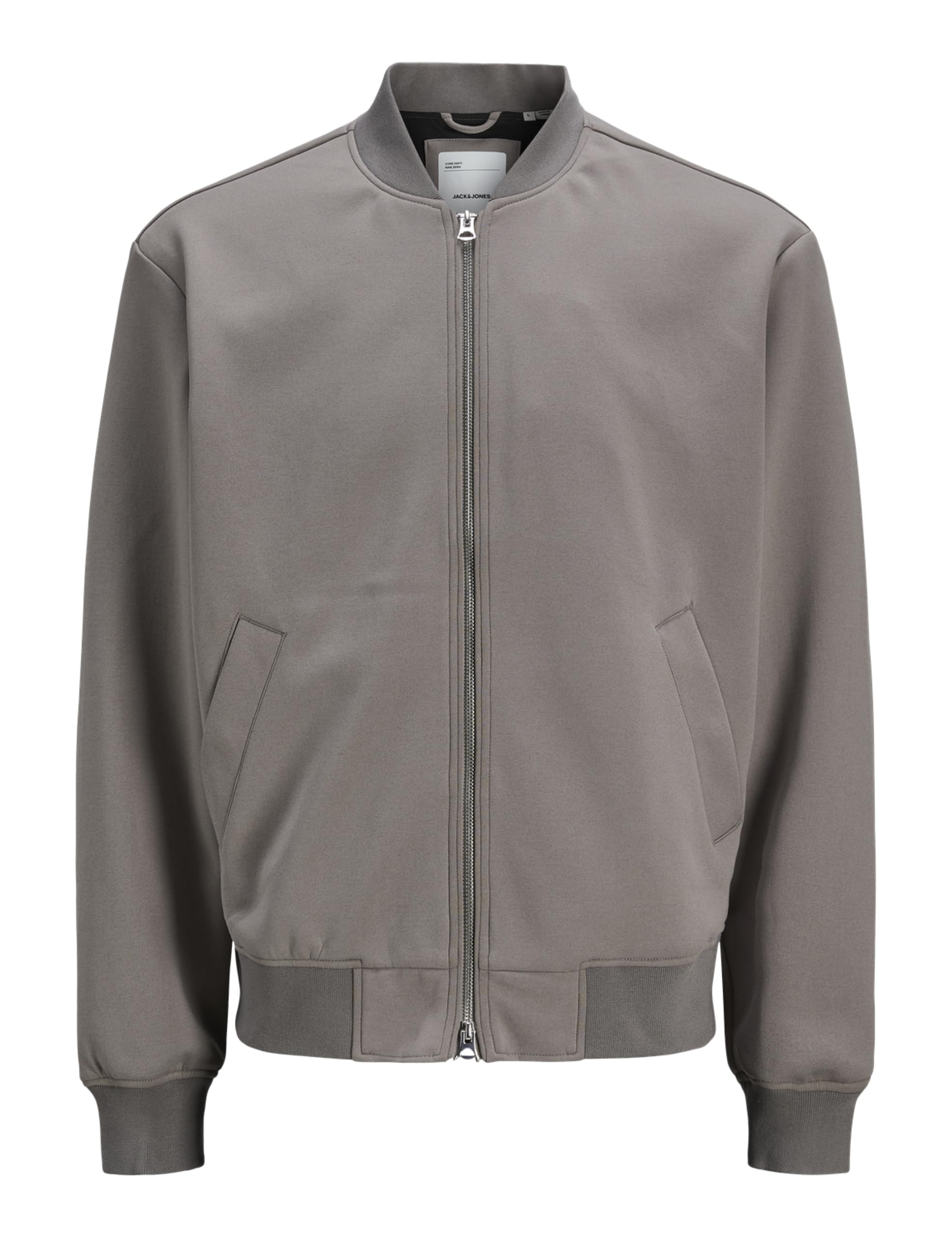 JACK & JONES Men's Jcorecharge Bomber Jacket, Gray flannel, M