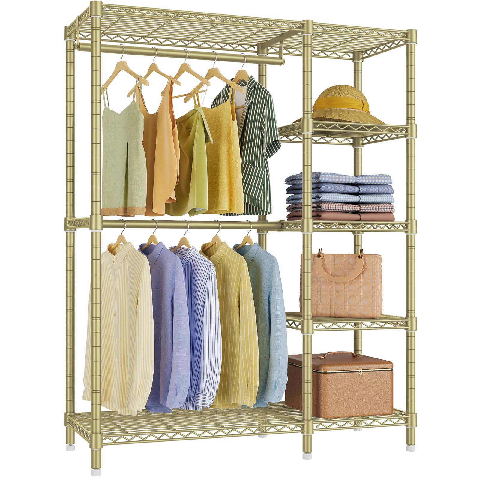 Amazon.com: VIPEK V7 Garment Rack with Shelves Portable Closet for