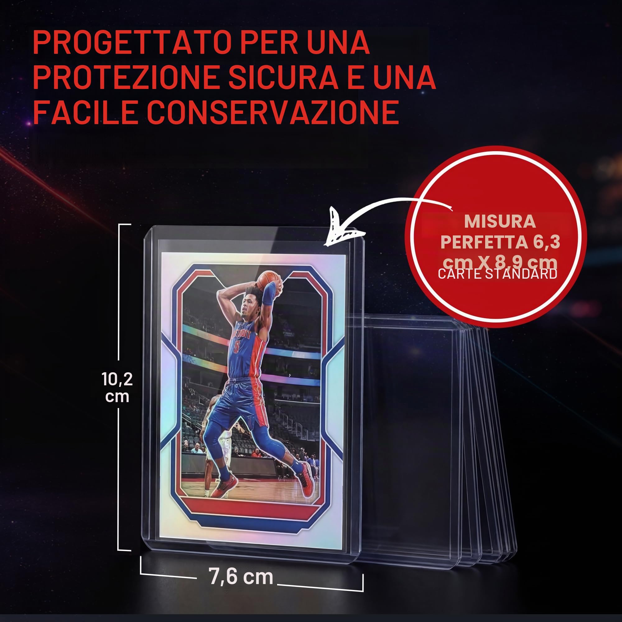 Ultra Pro 3" 4" And Clear Sleeves For Collectible Trading Cards (Includes, X 100 2 Cm Toploader E Custodie Trasparenti Per Carte Collezionabili Bambino, Multicolore, 3x4