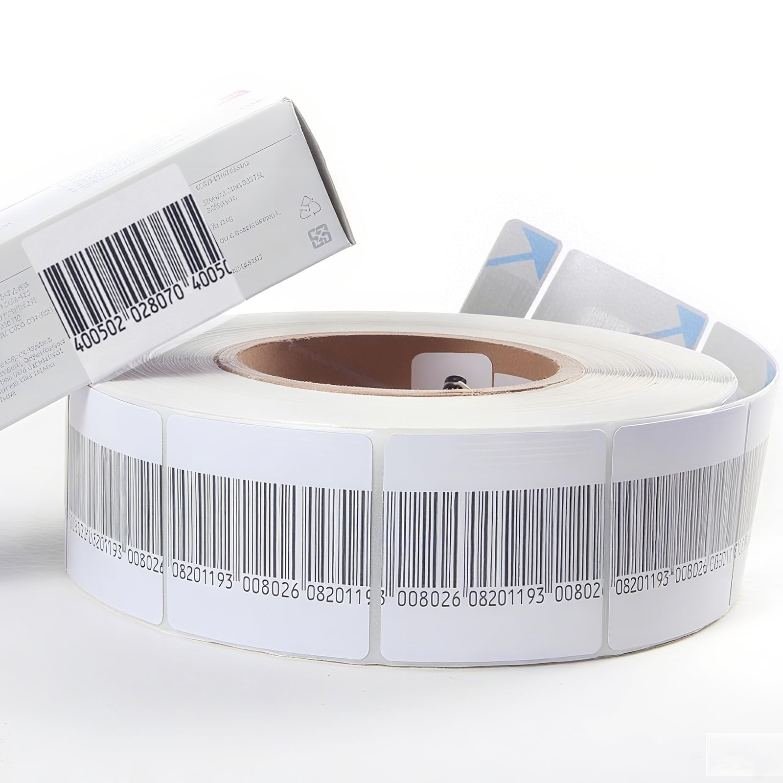 Étiquette Antivol de Sécurité pour Magasin, Autocollant RF 8,2 MHz 40×40 mm, Compatible avec les Systèmes Antivol Électroniques RF (EAS) pour Boutiques et Commerces de Détail 1000 pièces