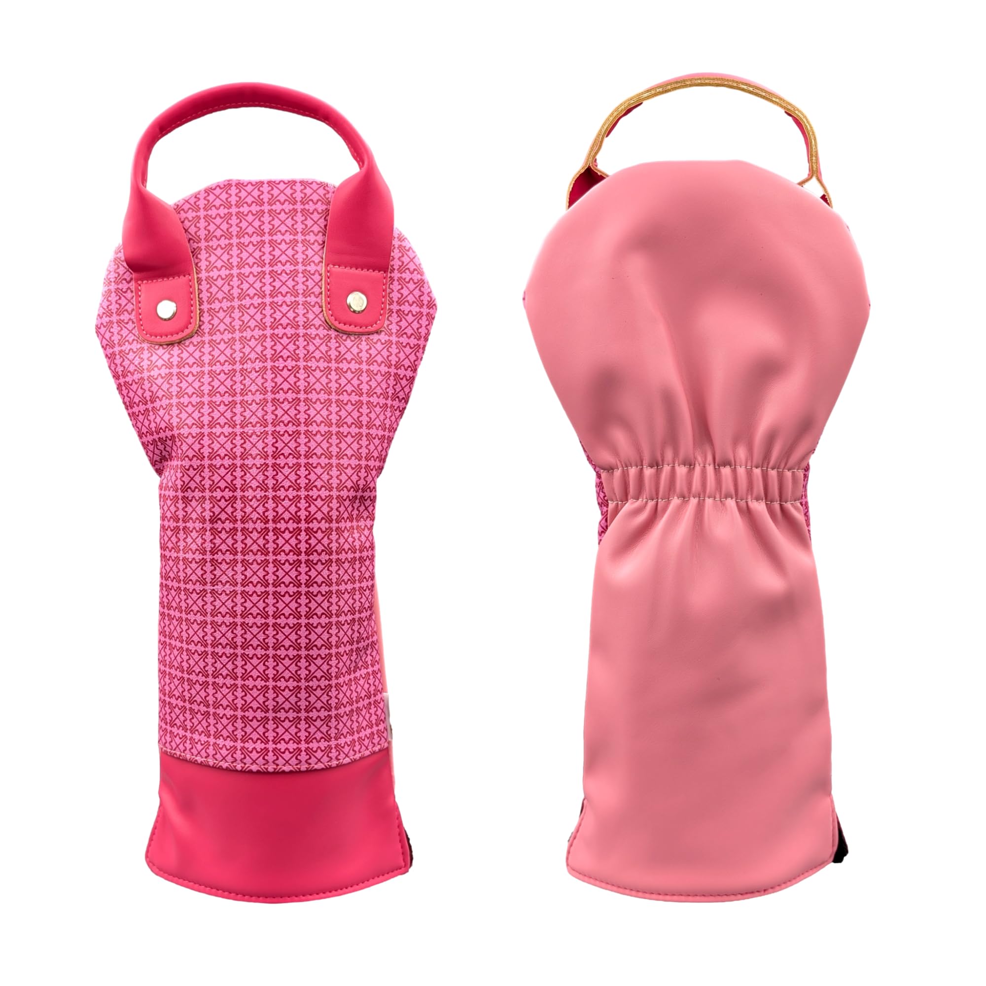 Foretra Golfschlägerhaube, Leder, Golfschlägerhaube, Fahren Sie wie ein Mädchen, unverzichtbares Golfer-Zubehör, für Männer und Frauen, universelle Passform für Golf, CLU