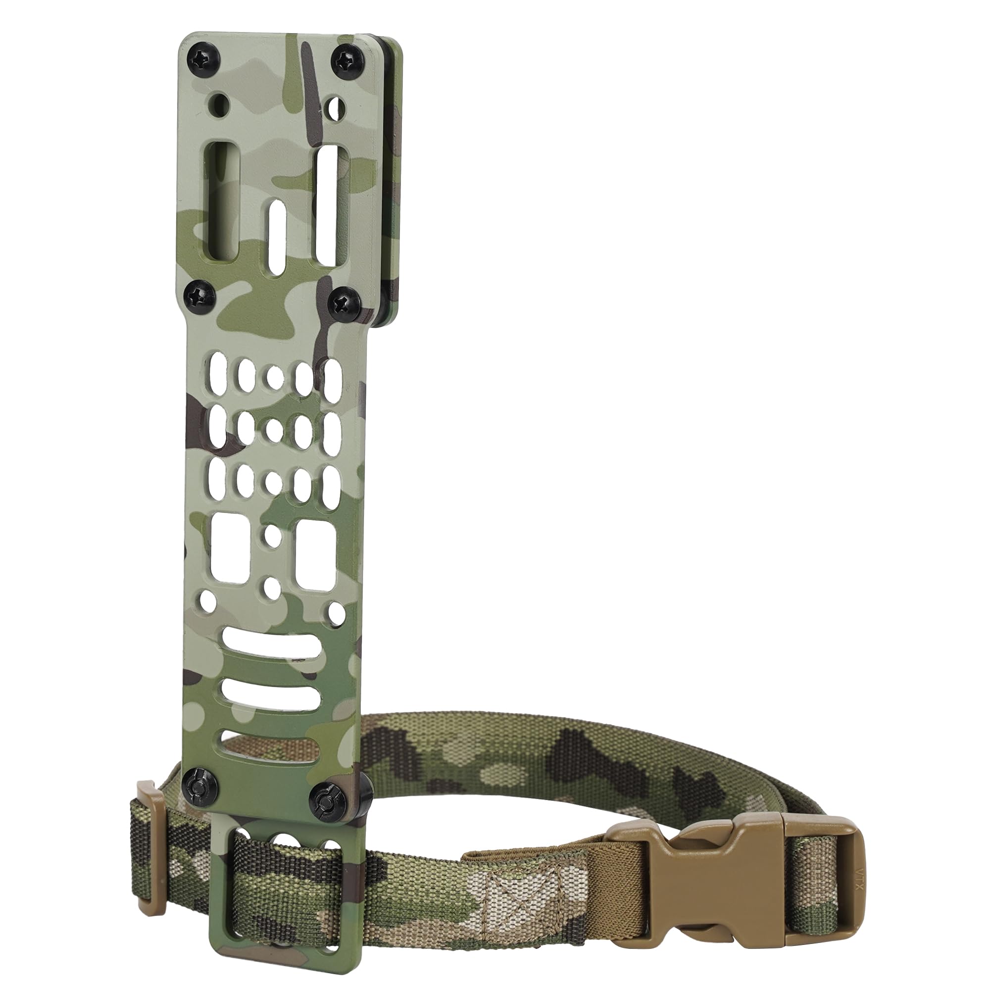 Photo 1 of **Used, missing parts***SIVIGEAR Drop Leg Strap Holster for QLS, Aluminum Alloy Modular Holster Adapter with Thigh Strap, Tactical Police Gear for Airsoft and Outdoor Enthusiasts**Used, missing parts***