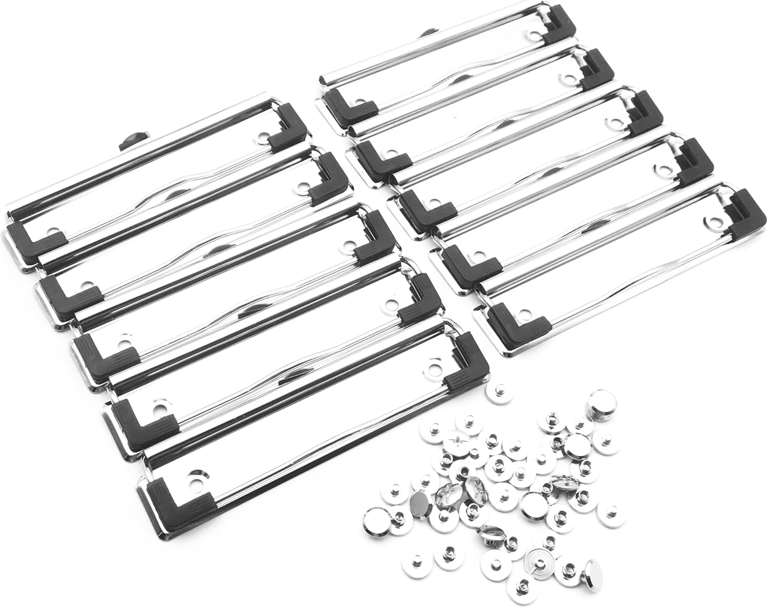 Julyun 10 Pack Clipboard Clips 7cm,10cm,12cm,3 Sizes You can Choose