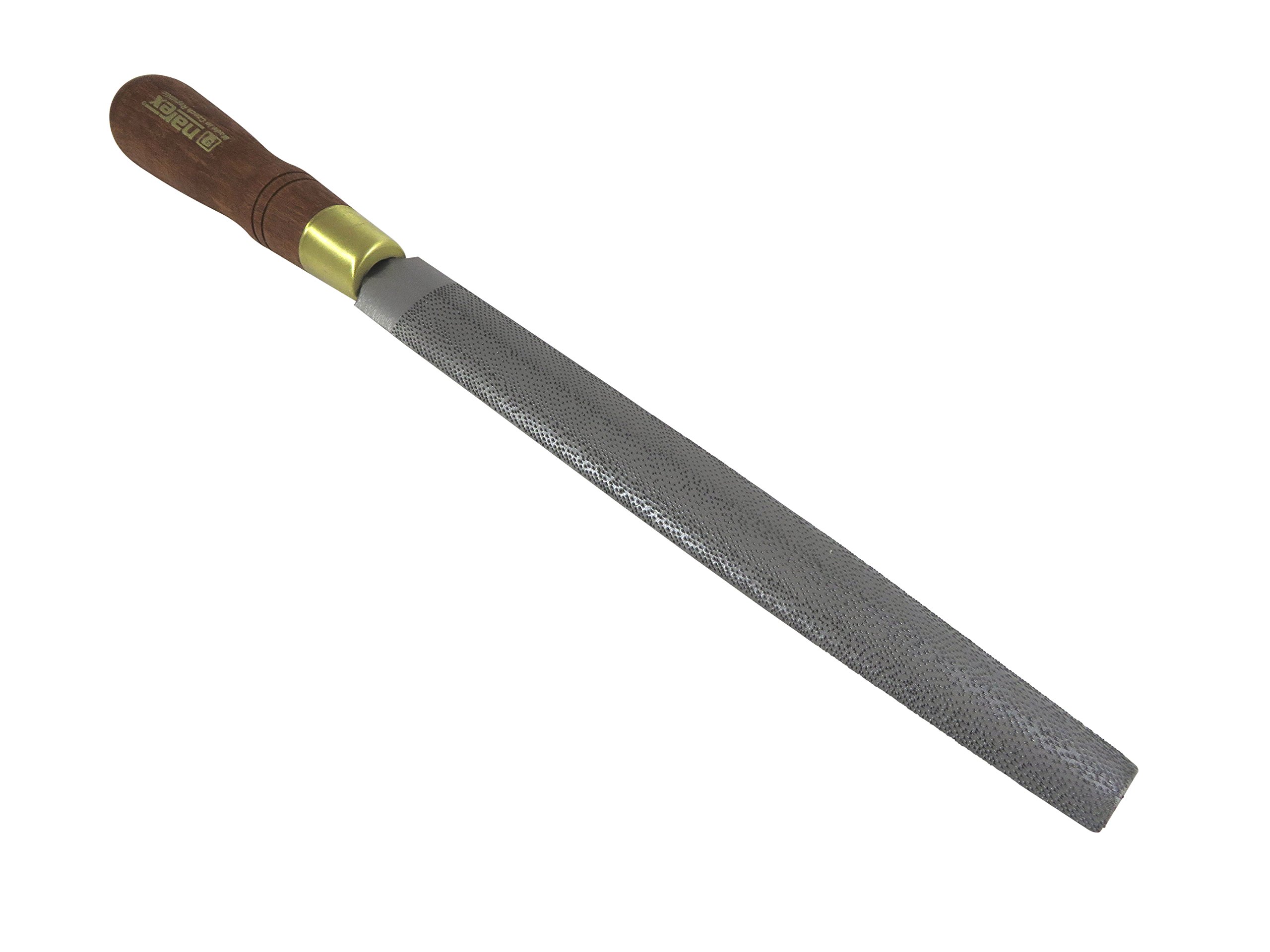 Narex 872533 Hand Cut Stitched 10 Inch Cabinet Maker's Rasp Fine Cut 15-1/2 Inches Overall European Hornbeam Handle