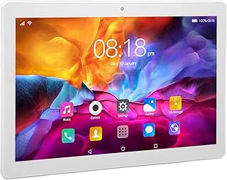 Srdh 10 Inch Tablet, 5G+2.4G WiFi Gaming Tablet, Dual Camera 6GB+128GB IPS FHD Display GPS 8800mAh 10 Core Processor Touchscreen Tablet for Kids Gaming