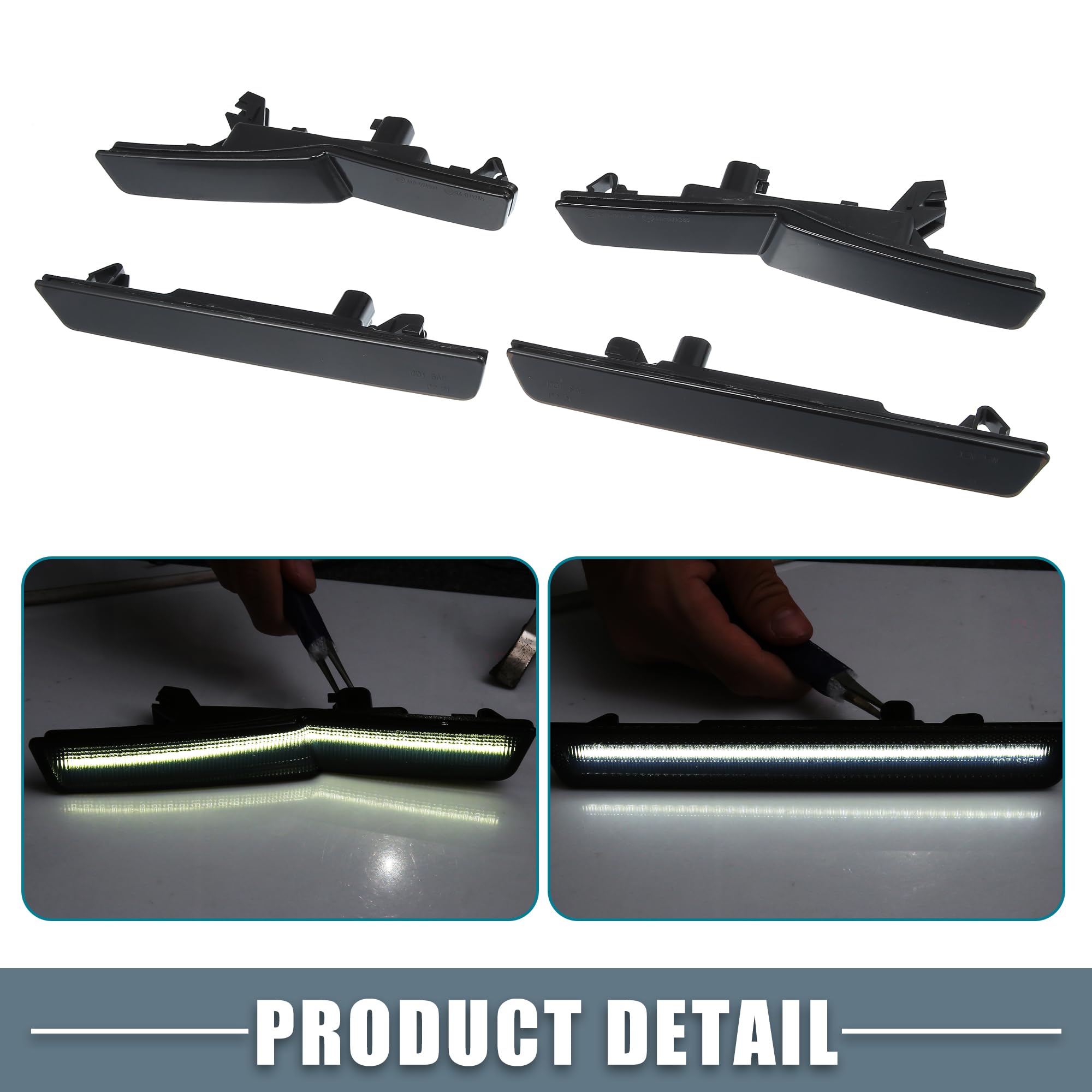 た*ま様 CHALLENGER LEDライト Challenger LED Adjustable Shift Light; Black and Blue