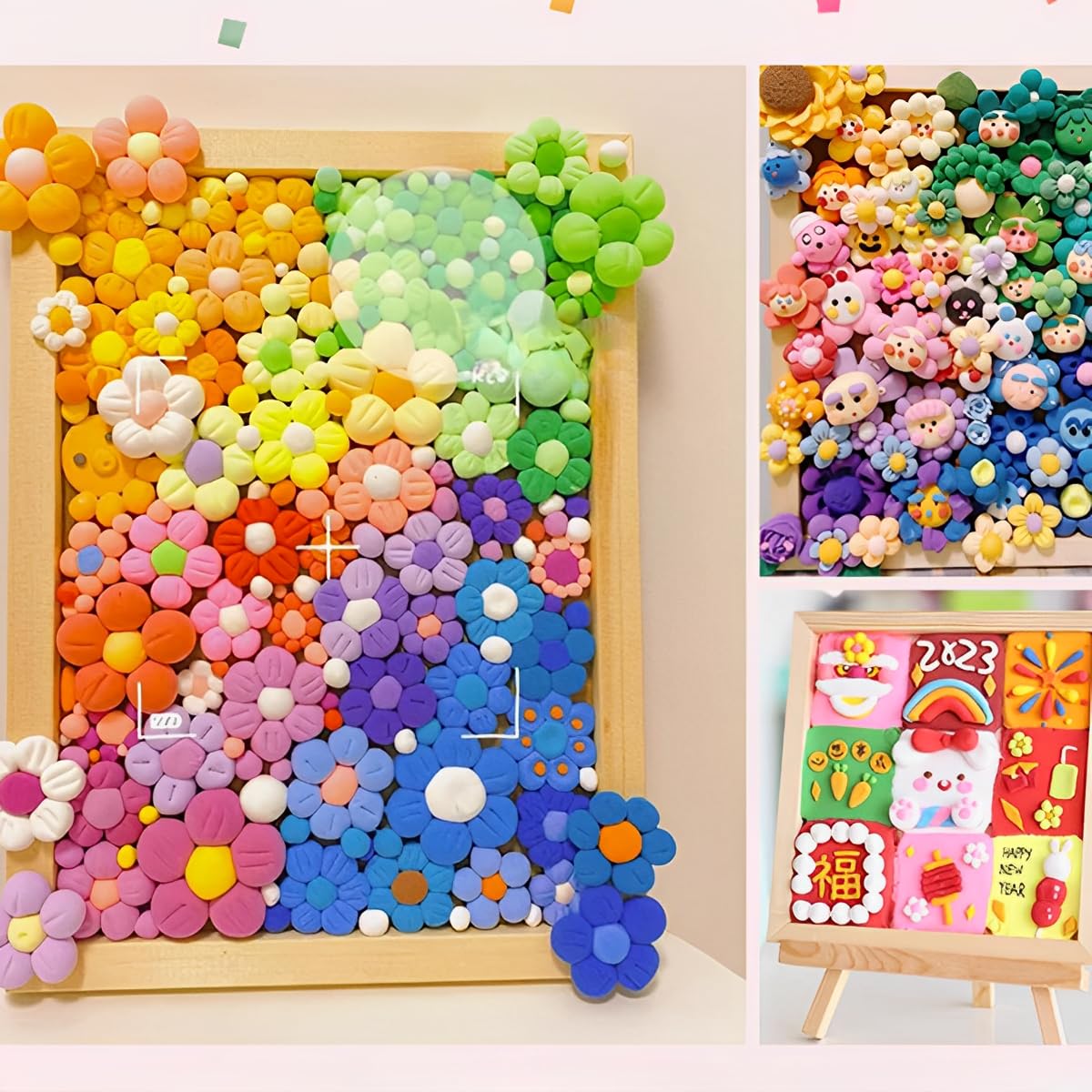 Kit De Loisir Créatif Llama Shadow Box - Boîte Bois 8x8 DIY - Dès 6 Ans
