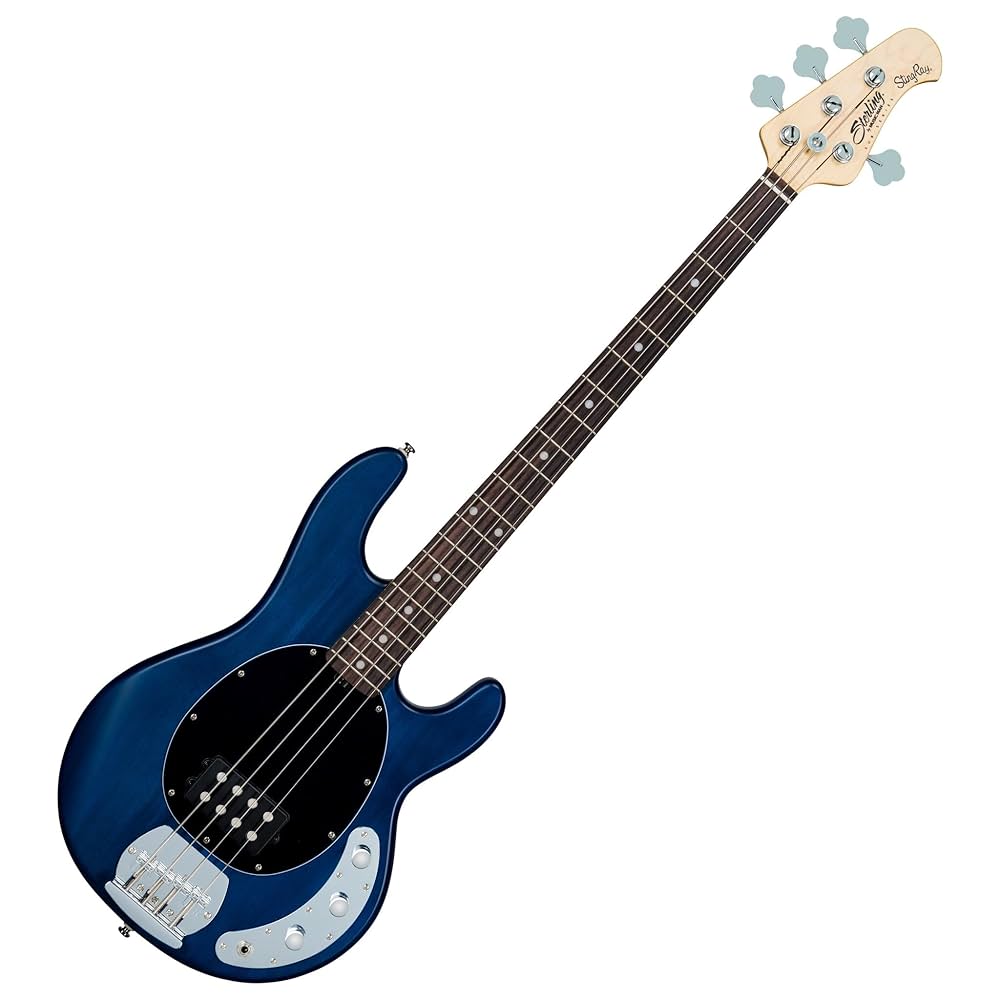 ベース Musicman Stingray4 USA Sterling by Music Man RAY4 TBLS R1 StingRay Transparent Blue