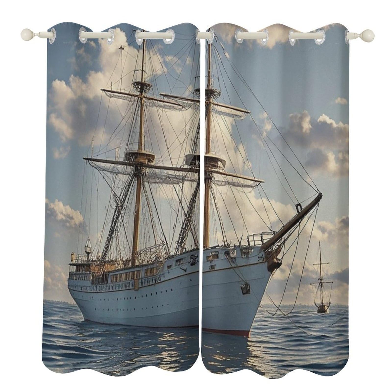 Rideaux occultants thermiques anti regard blanc 132x213 salle de bain