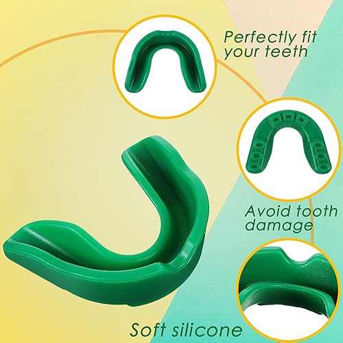 Miniatura 3 de BBTO 20 protectores bucales deportivos para niños, adultos, suministros deportivos