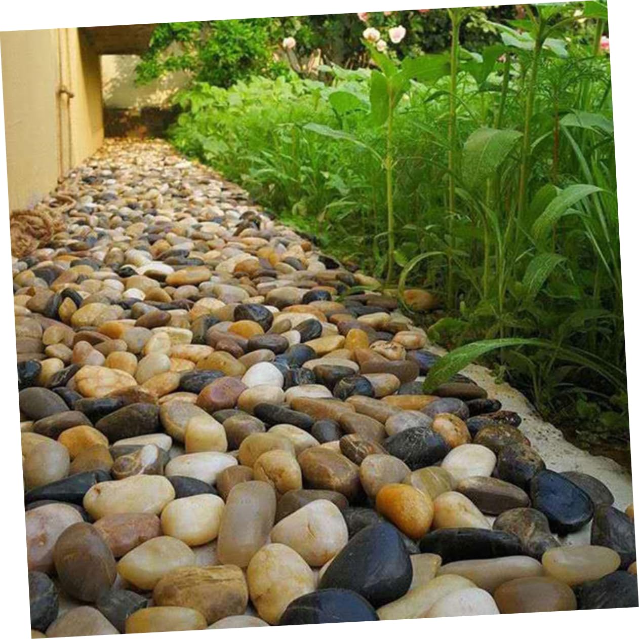 Grava para Acuario 2 Bolsas de Piedras para Jardín Decoración de Piedra Piedras Decorativas para Acuario Piedras Reutilizables para Macetas