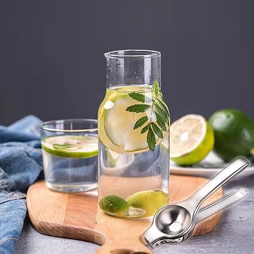 Miniatura 2 de Exprimidor manual de limones, exprimidor de cítricos, herramienta de barra exprimidora de lima, prensa de frutas de mano resistente para naranja,