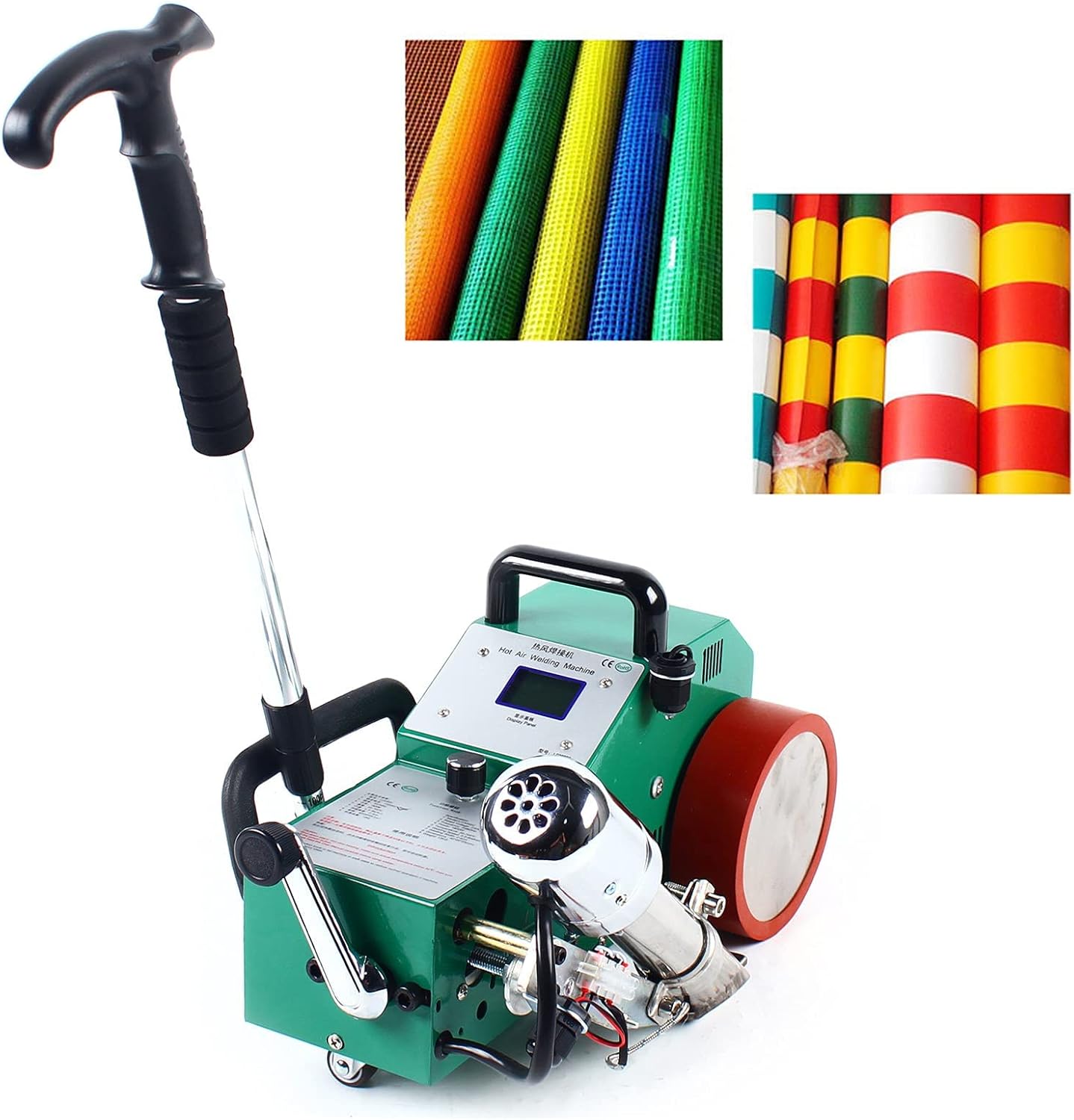 110 V Automatic PVC Banner Welding Machine, 1800 W Heat Jointer Plastic Fabric Welder, Heat Jointer Plastic Fabric Welder, Hot Air Heat Automatic Heat Jointer 110V 20-680℃