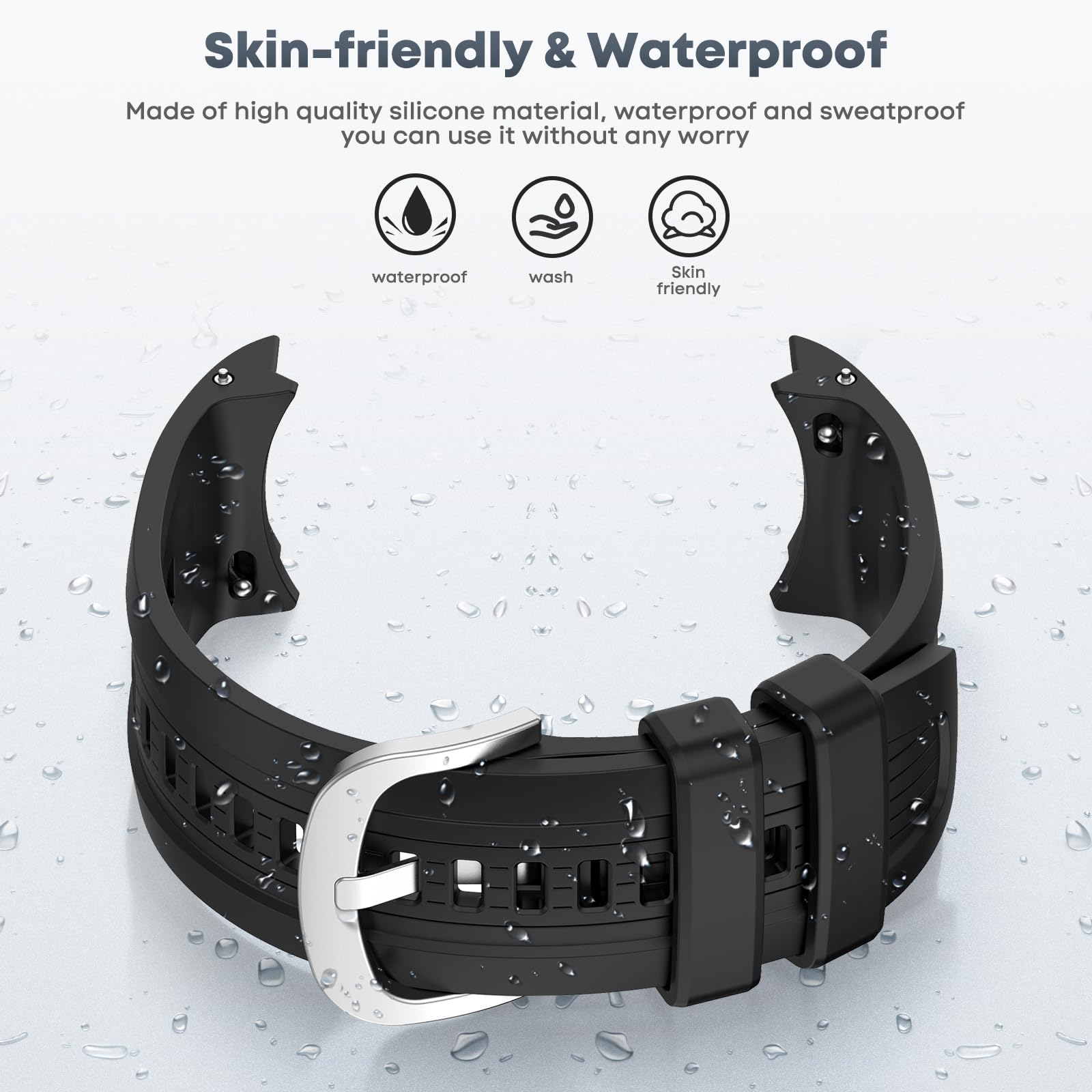 Cinturino Per Xiaomi Mi Band 8 - Design Gatto Kawaii, Regolabile, Per Bambini - Foto 6