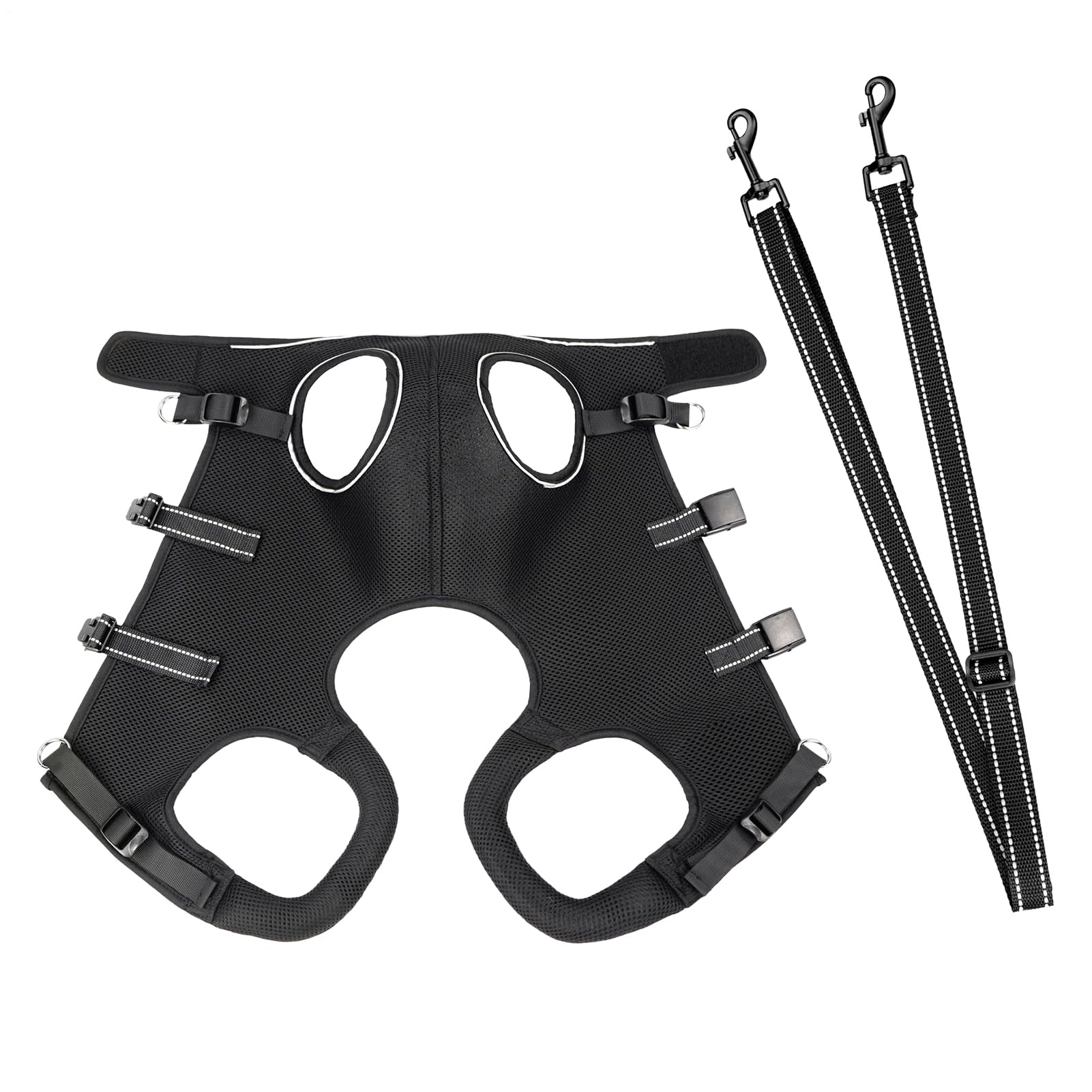 Harnais pour chien avec repose-jambes et sangle de levage