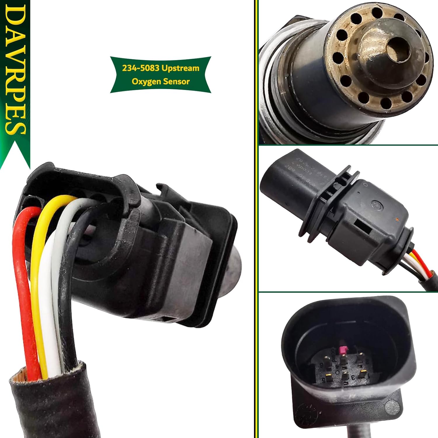 2PCS 234-5083 234-4569 Upstream Downstream O2 Sensor for Hyundai Tucson 2.0L L4 2015, for Kia Soul 2.0L L4 2012 2013 39210-2E200 39210-2E550