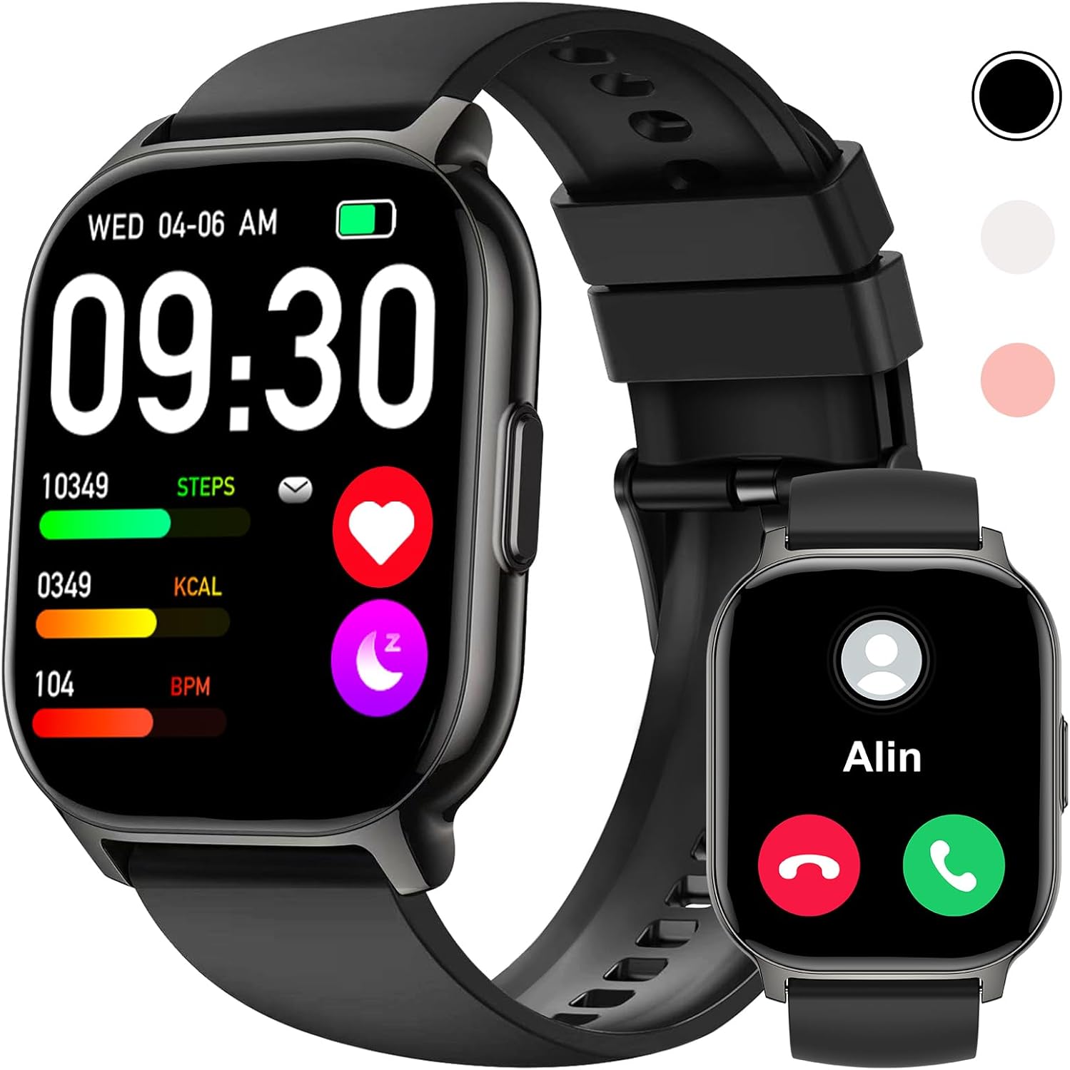 Smart Watch for Men Women Answer/Make Calls, upgrade 2.1″ Touch Screen Fitness Watch with Step Count… Smart Watch for Men Women Answer/Make Calls, upgrade 2.1″ Touch Screen Fitness Watch with Step Count…