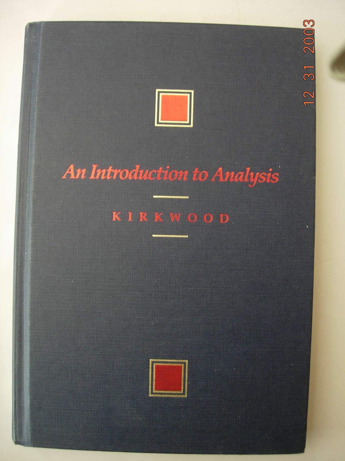 Buy An Introduction to Analysis — BookShops.in