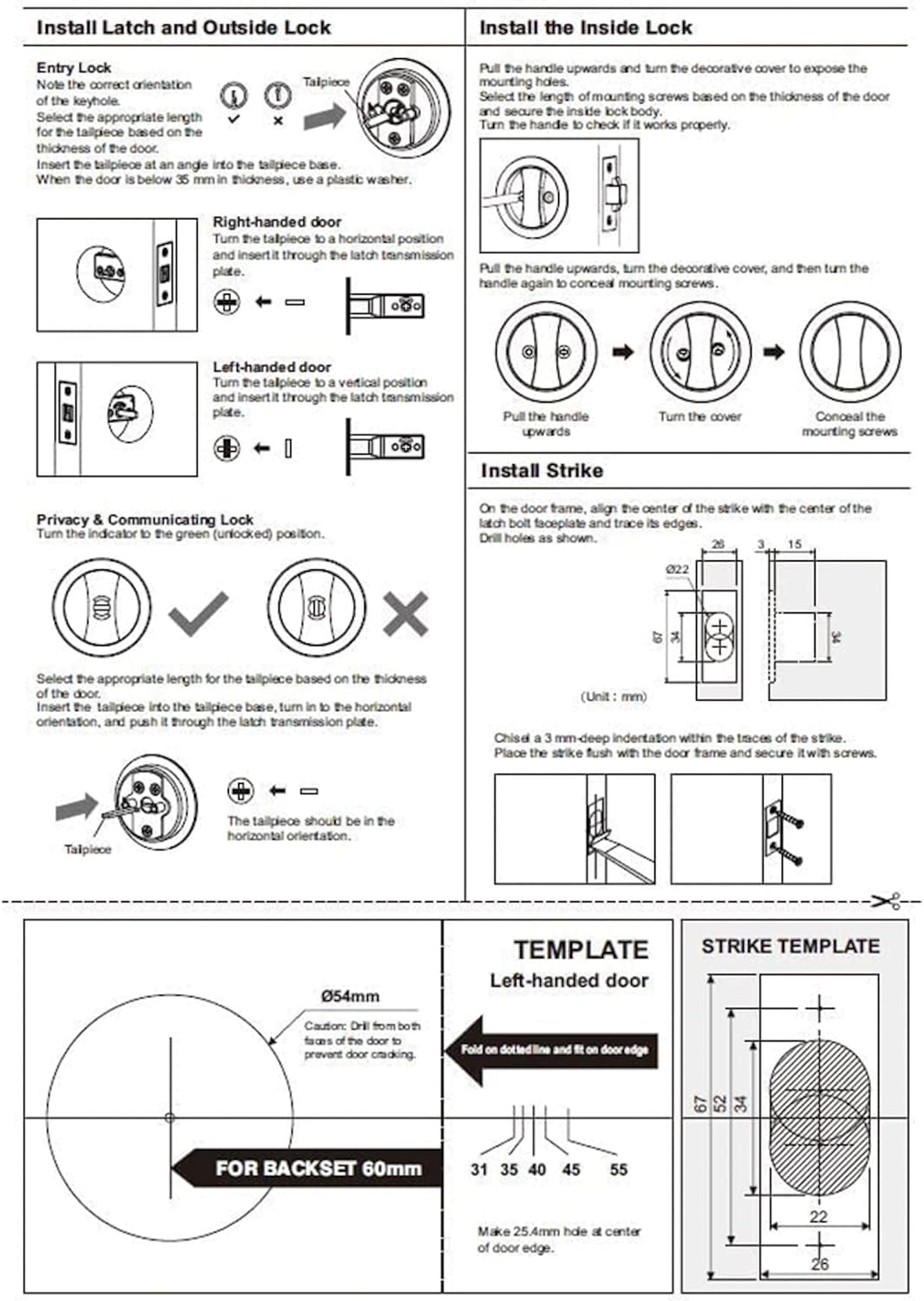 Delaney Hardware 370109 Contemporary Privacy Square Pocket Door Lock - Satin Nickel With Edge Pulls and Color Coded Indicators, Sliding Door Hardware