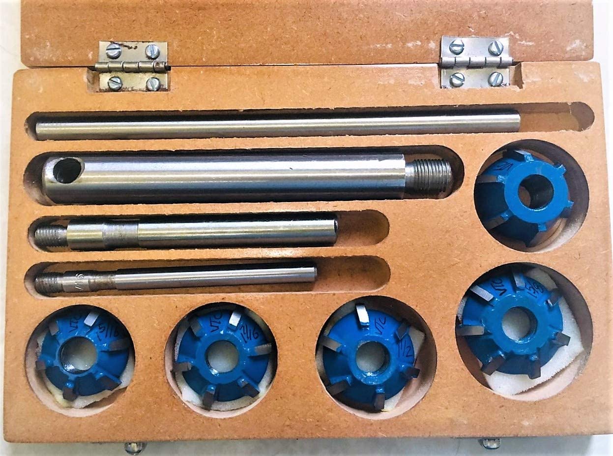 ACTOOLS Engine Valve Seat Carbide Face Cutters 30 Degree + 6.5mm Guide