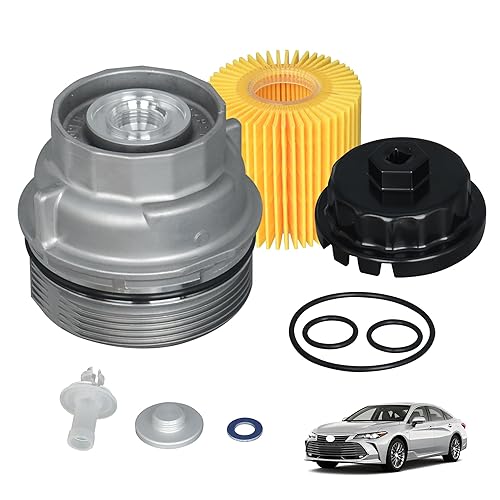 15620-31060 Oil Filter Housing Cap Compatible with Toyota Avalon Camry